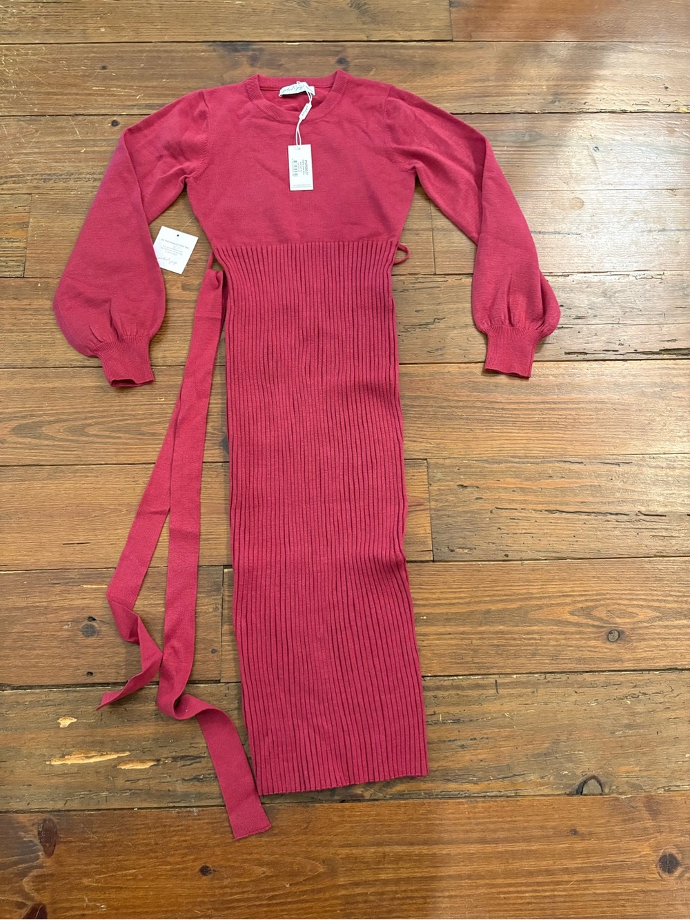 Petal & Pup Helena Dress- Wine M/L